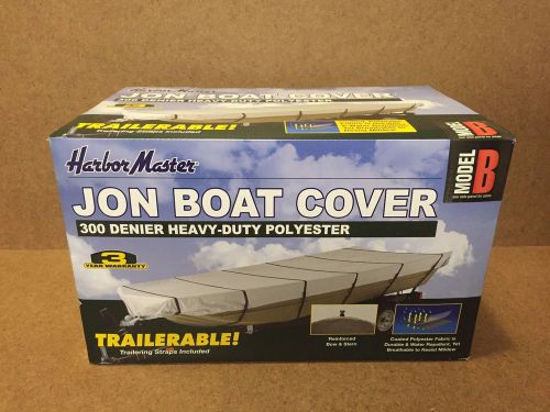 Harbor master jon boat cover model b