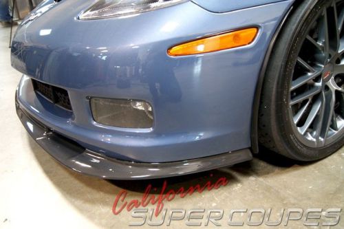 2006-2013  corvette new z06,zr1,gs c6 carbon fiber side skirts &amp; front splitter