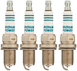 4 new denso iridium ik20 spark plugs # 5304