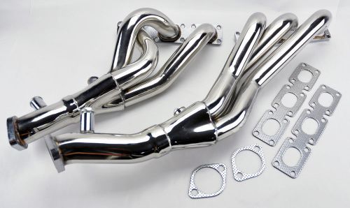 Performance exhaust manifold headers fits bmw e46 e39 z3 2.5l 2.8l 3.0l l6