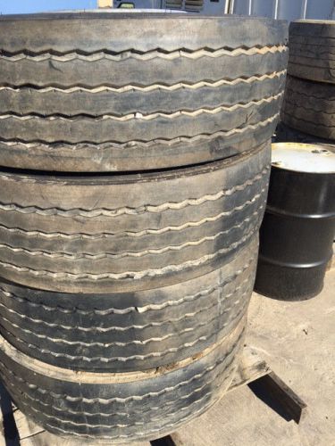 305/70r22.5 firestone tires - nice heavy-duty tires and we have a lot of them