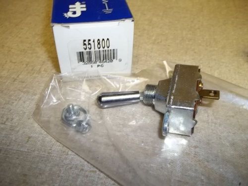 New cole hersee 551800 nos chrome on/off toggle switch *free shipping*