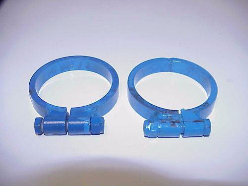 2 afco blue steel bearing birdcage clamps imca ump late model modified bc2