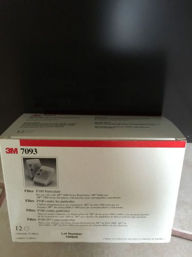 3m 7093 particulate filter p100 (12/bx) 5000 6000 7000 series bayonet style