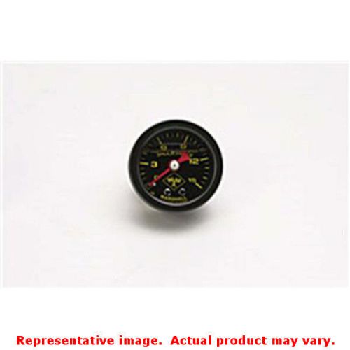 Russell 650310 russell fuel pressure gauge black face/black case range: 0-15psi