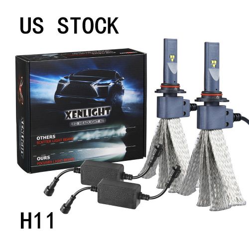 2016 h11 40w 5000lm cree led headlight conversion kit car light bulb h9 h8