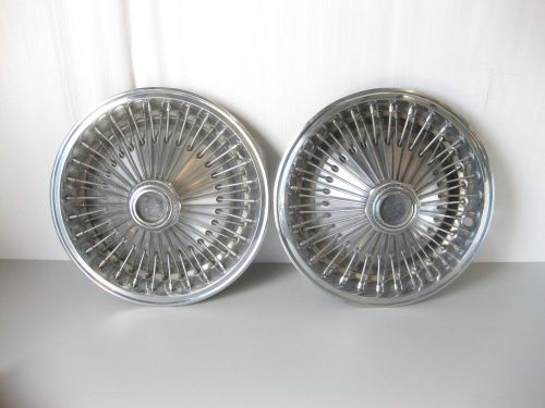 1970 1972 1974 plymouth dodge wire spoke hubcaps dart cuda satellite charger 14&#034;