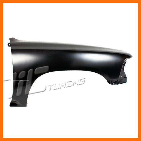 1989-1995 toyota pickup 2wd primed black right fender passenger replacement