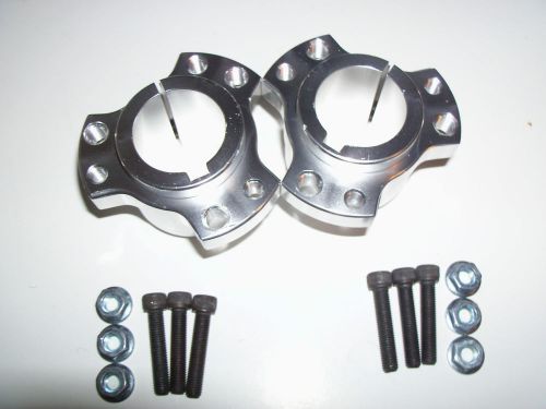 Set of 2 rear wheel hubs, 1-1/4&#034; bore, racing go kart, cart,