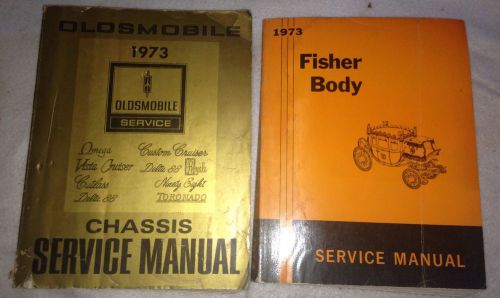 1973 oldsmobile dealer service body. manual set 88 98 cutlass supreme toronado