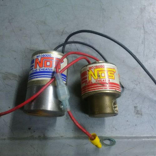 Nos cheater fuel and n2o solenoids