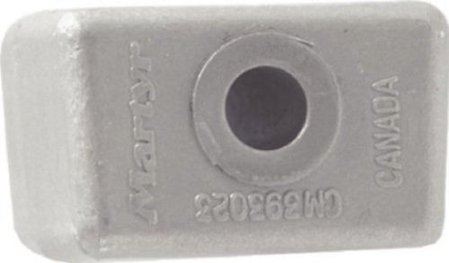 Martyr anode for brp omc-johnson evinrude magnesium block cm393023m lc