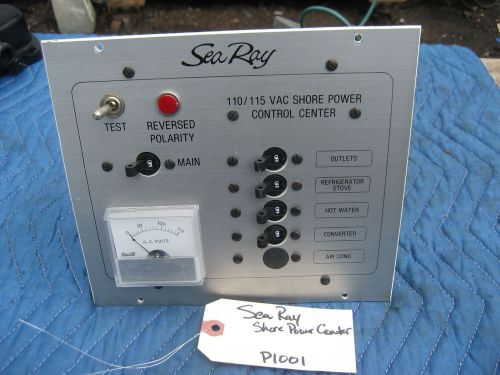 Sea ray 110v shore power control center cbp p1001