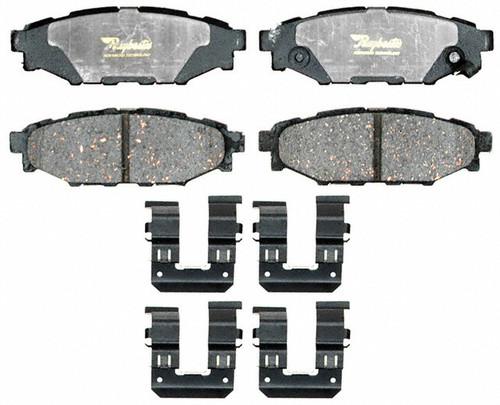 Raybestos atd1114c brake pad or shoe, rear-advanced technology brake pad