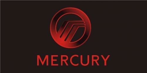 Mercury black flag banner sign 5x3 feet new limited!