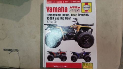 87 to 09 yamaha 350 atv haynes repair manual