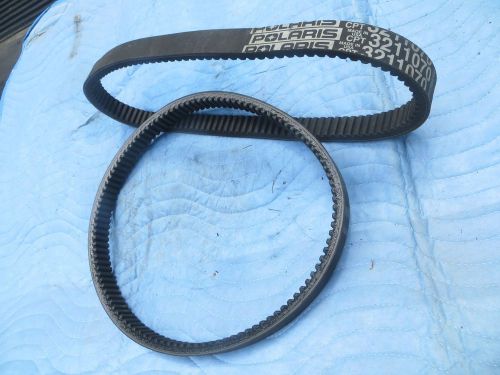 2 polaris ultra snowmobile drive belt 3211070 with belt guard