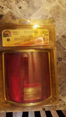 Glo-brite 1055-1 chevy/ gmc stop tail turn lens left hand side 1973-1987 / 1991