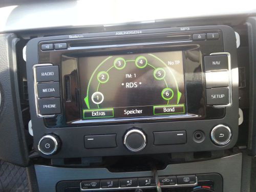 Skoda auto amundsenvw rns 315 nar sat nav mp3 oem