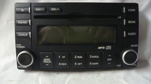 07-09 kia spectra radio 6 disc cd mp3 faceplate replacedment 96180-2f750lt