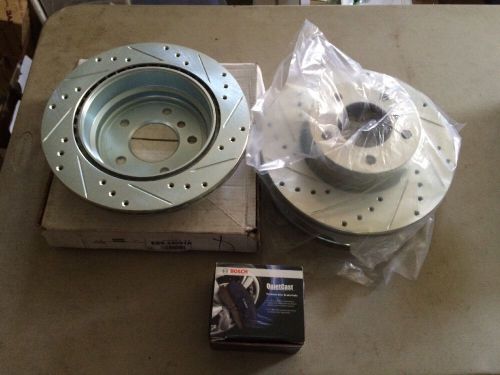 Brake rotors bmw 3 series and bosch brake pads eds.34091r