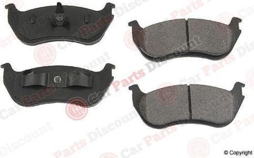 New opparts ceramic disc brake pads, d9881oc