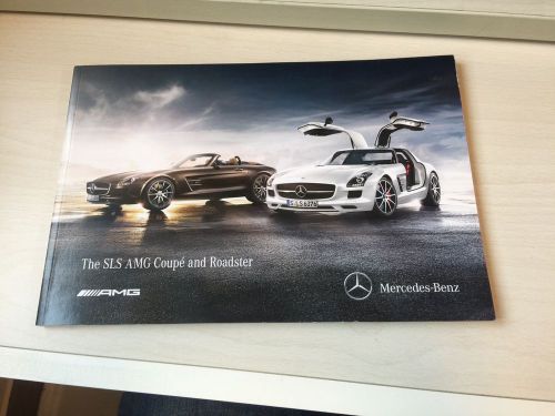 The sls amg coupe and roadster dealer factory book