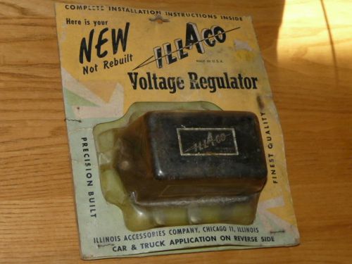 New vintage illaco voltage regulator 6 volt for 1940 to 1956 car model