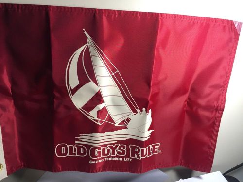 New taylor made boat flag  free shipping sailboat old guys rule sailing