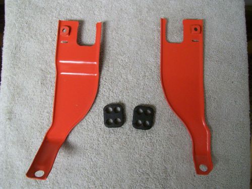 1968-1976 c3 corvette left and right ignition shield brackets