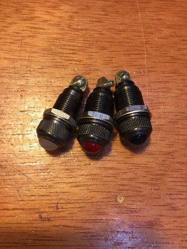 Three dash instrument cluster panel light hot rod scta military aircraft warbird