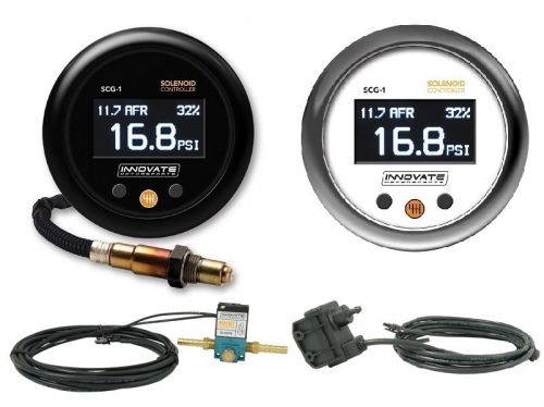 Innovate 3882 scg-1 solenoid boost controller with wideband gauge kit