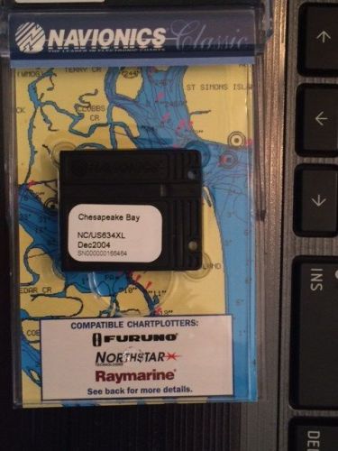 Navionics classic chesapeake bay nc/us634xl dec2004