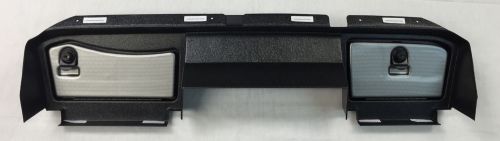 Ez go rxv golf cart full dash cover -black with carbon fiber doors