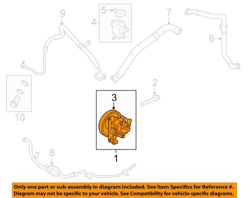 Ford oem-power steering pump ct4z3a696b