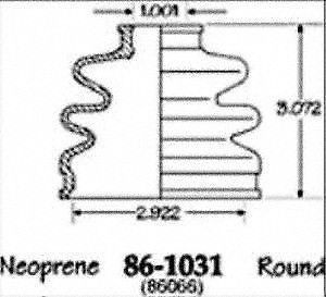 Empi 86-1031d cv boot kit