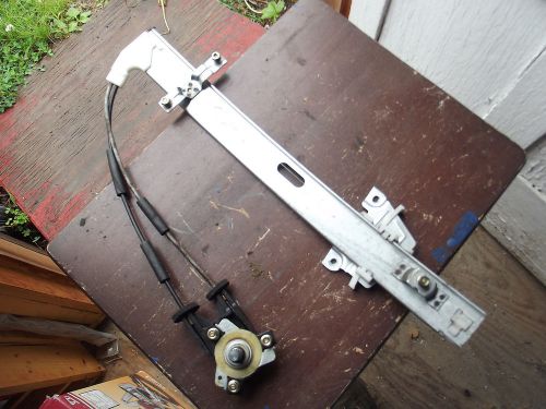 88-93 festiva, right or passenger side window regulator..