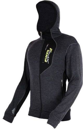 Fxr mens terrain merino blend full-zip hoodie mid-layer s- m-l- xl-2xl- 35%  off