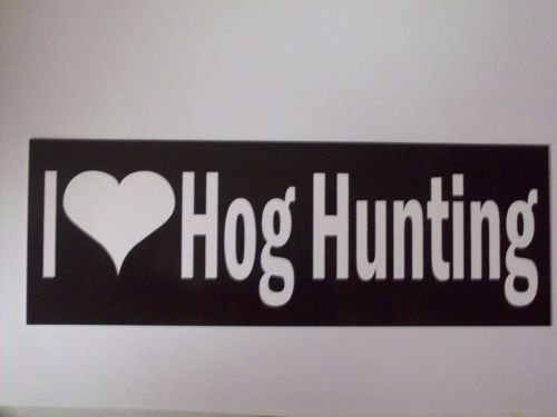 Hog hunting sticker (buy 2 get 1 free)