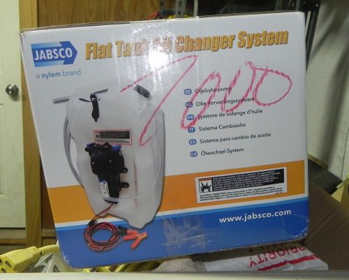 Jabsco 17860-0012 flat tank oil changer 14qt 6363