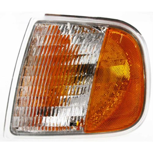 New corner light parking side marker lamp driver left f250 truck ford fo2550118