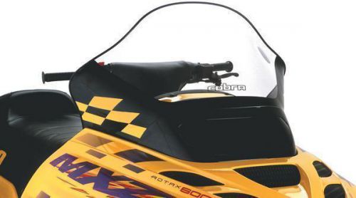 Powermadd - 13250 - cobra windshield, 15.5in. - tint/black graphics