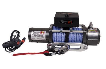 Rugged ridge 10,500 lb winch - 15100.11