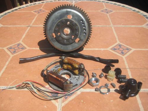 Kawasaki 550 js 440 js sx stator flywheel vinyl sleeve hardware excellent spark!