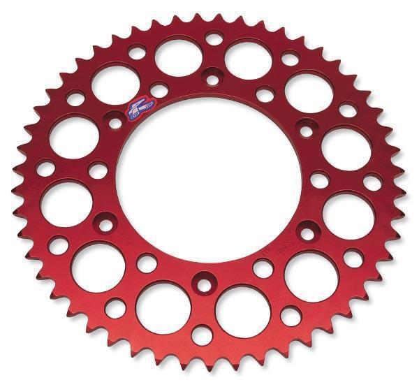 Renthal red rear sprocket fits honda crf 150 r 2007-2010 55t