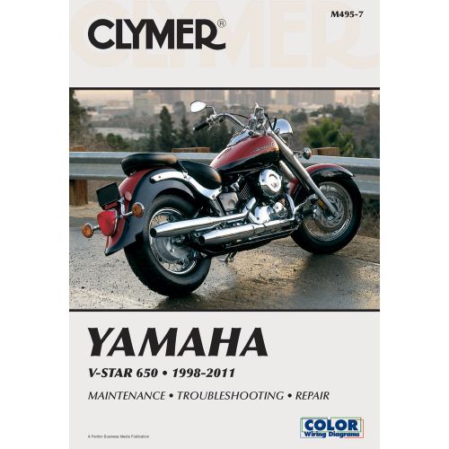 Clymer yamaha v-star 650 1998-2011  m495-7