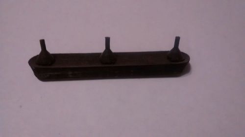 1955-57 chevy wagon liftgate stop bumper, each