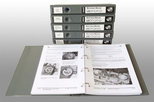 Porsche 944, 944s, s2, s2 cab, turbo and turbo s shop manuals, 1882 - 1991