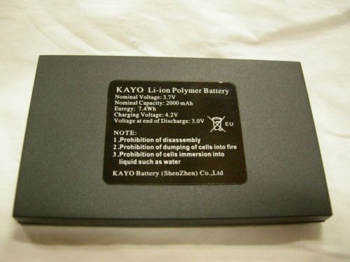 Bendix king av8or ace battery 2000 mah