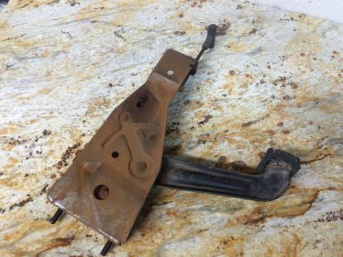 1968 chevelle emergency brake pedal with bracket original oem